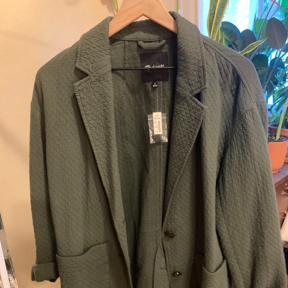 Madewell Quilted Blazer sz. M